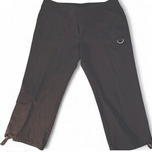 Old Navy Stonewashed Gray Capri Pants – Size 12